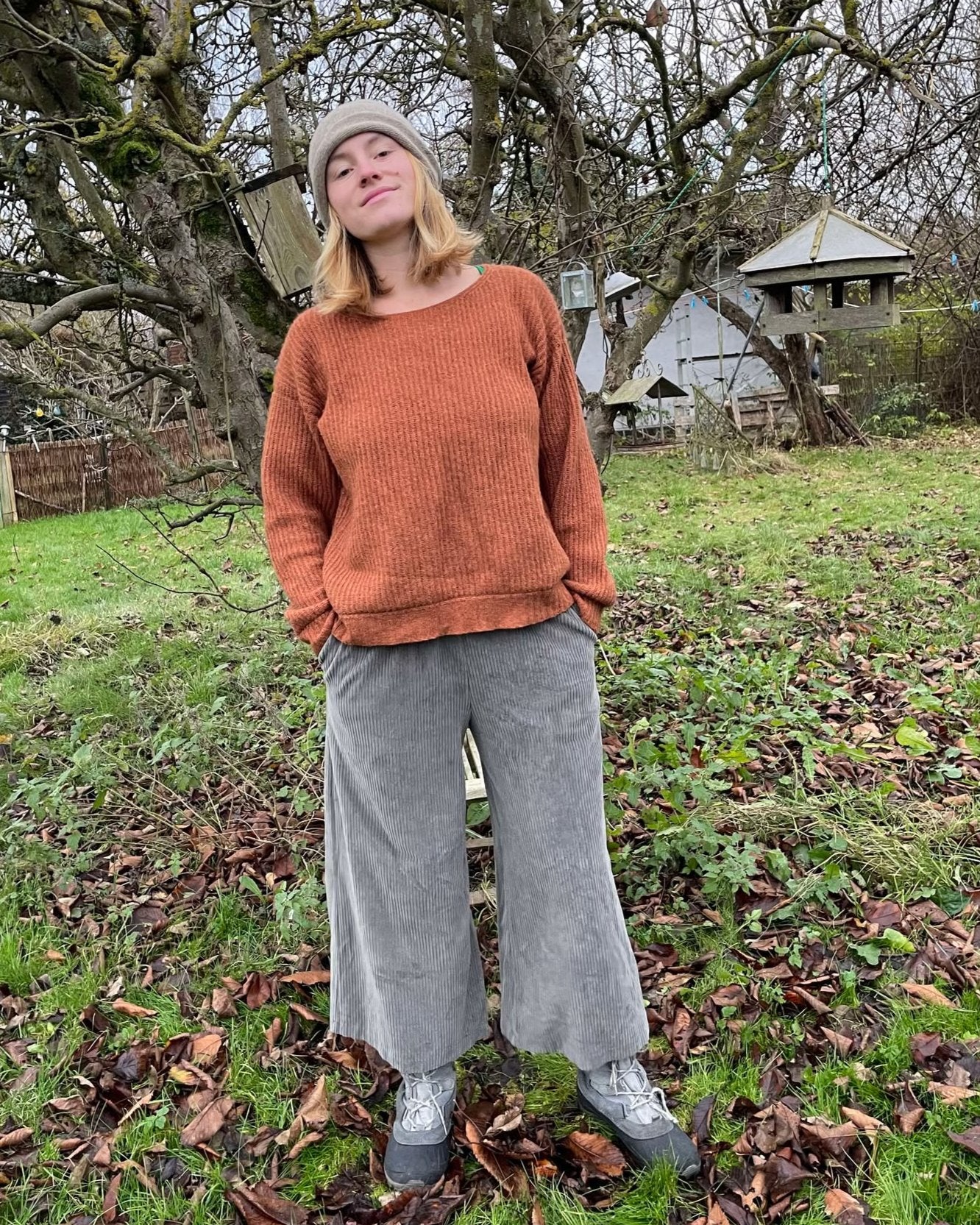 Rust sweater Fra DAISIKA