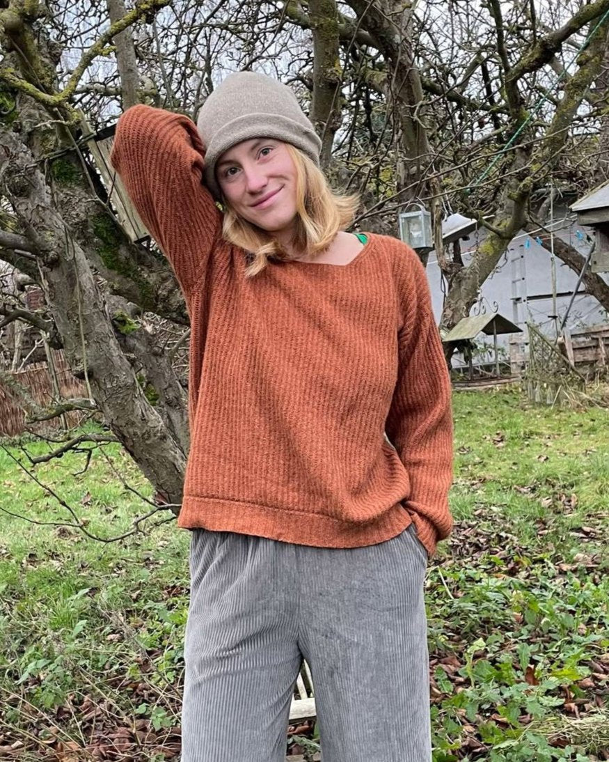 Rust sweater Fra DAISIKA