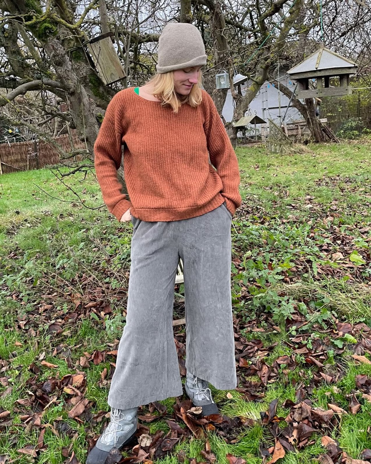 Rust sweater Fra DAISIKA