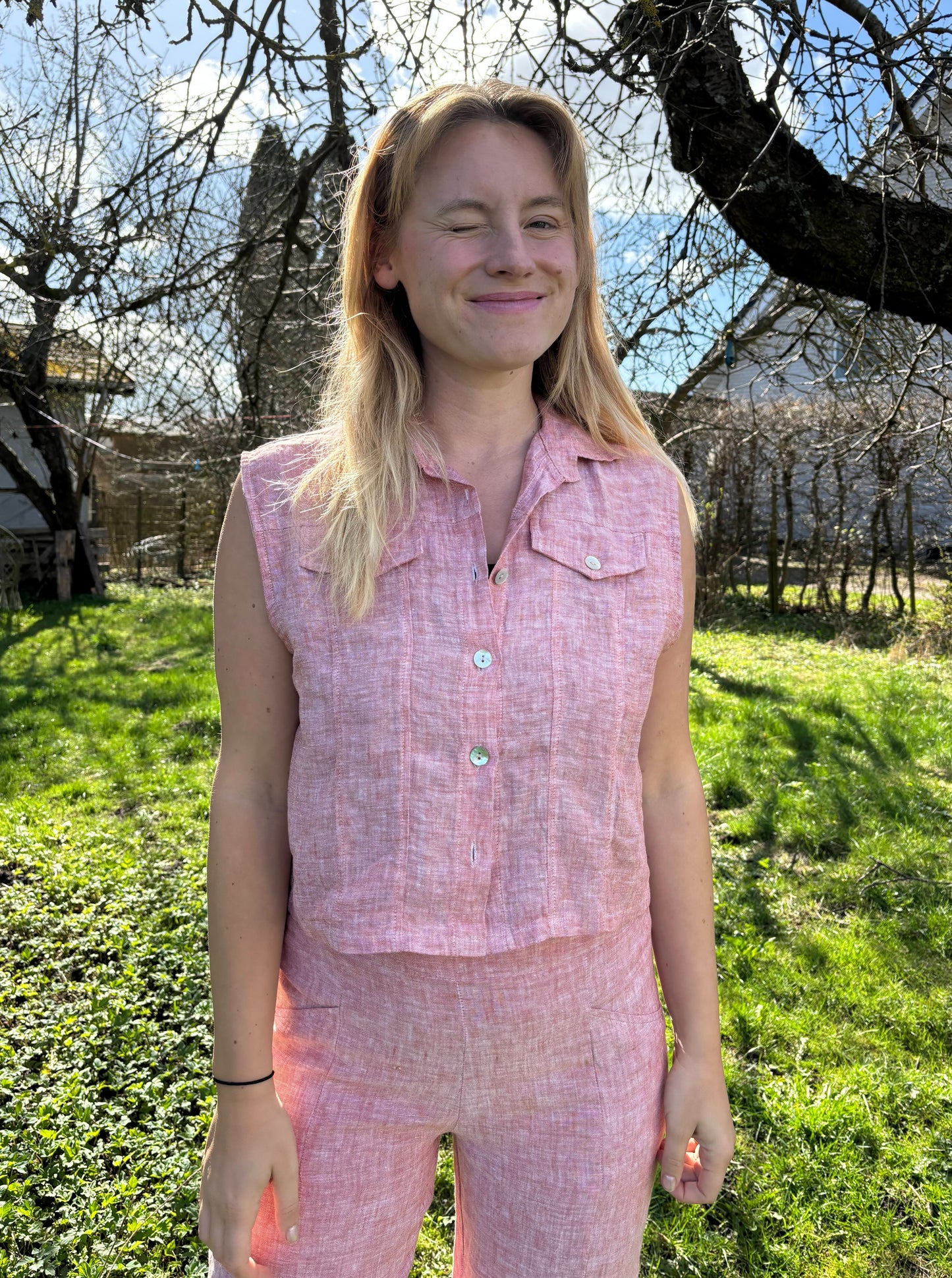 Peach hørvest fra Blueberry