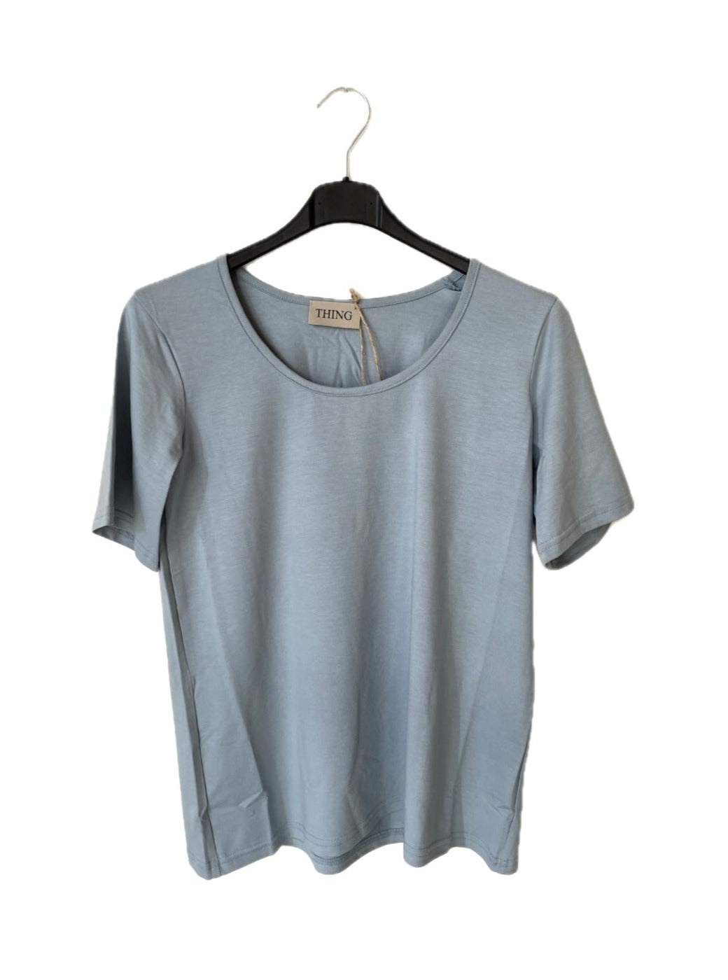 Blå bambus t-shirt fra THING