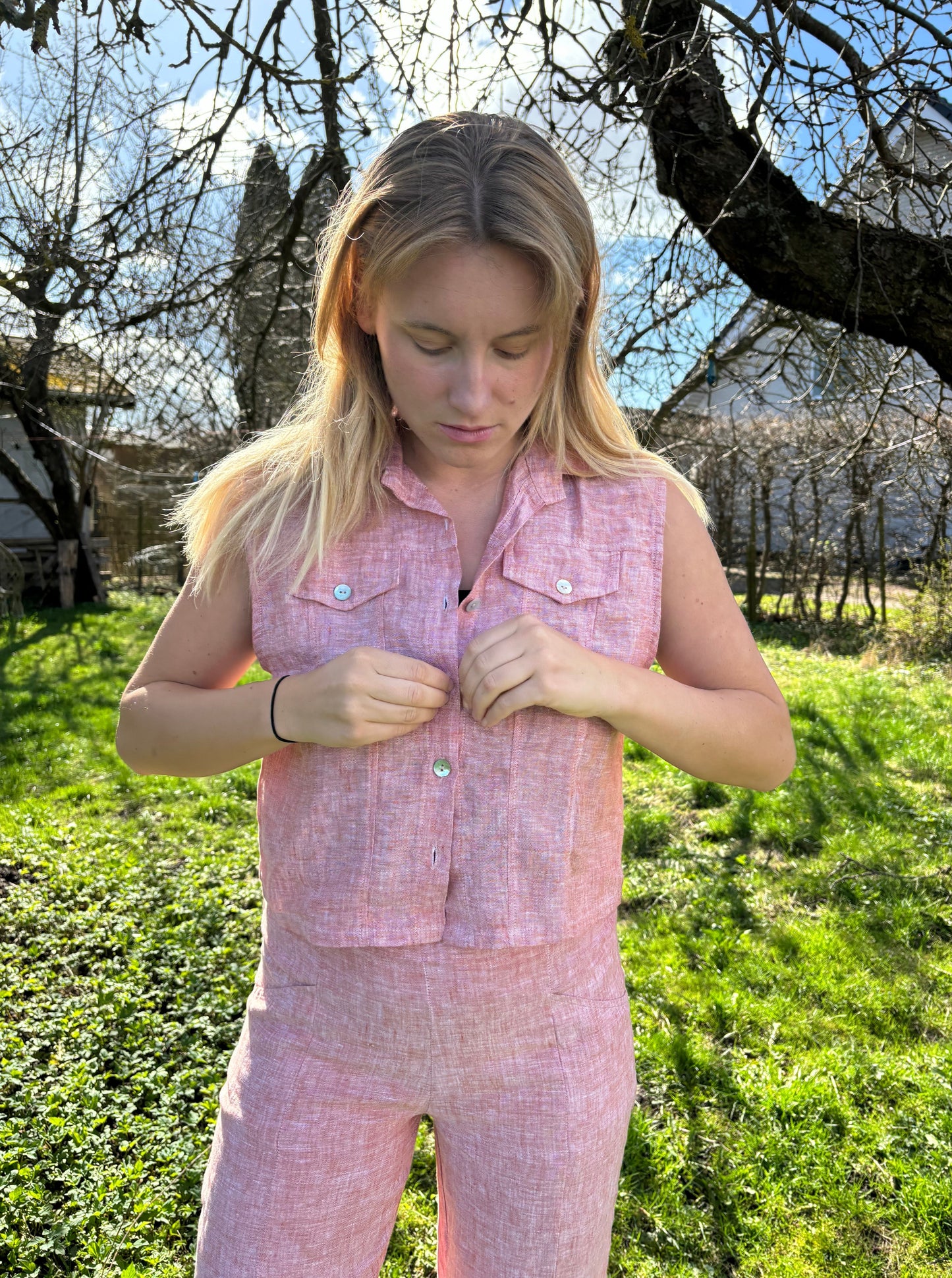 Peach hørvest fra Blueberry