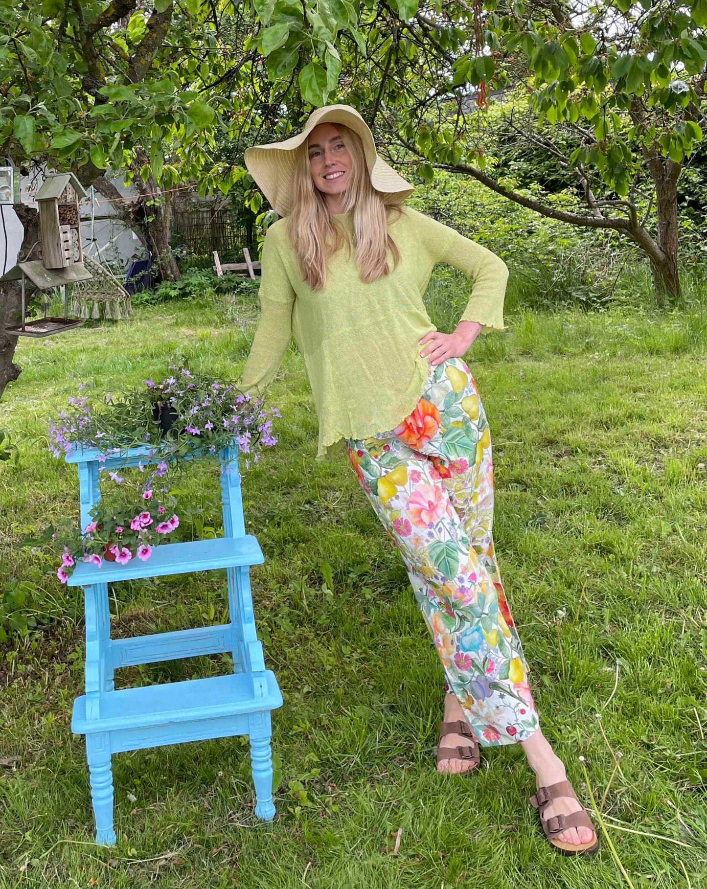 Grøn strik fra Himalaya