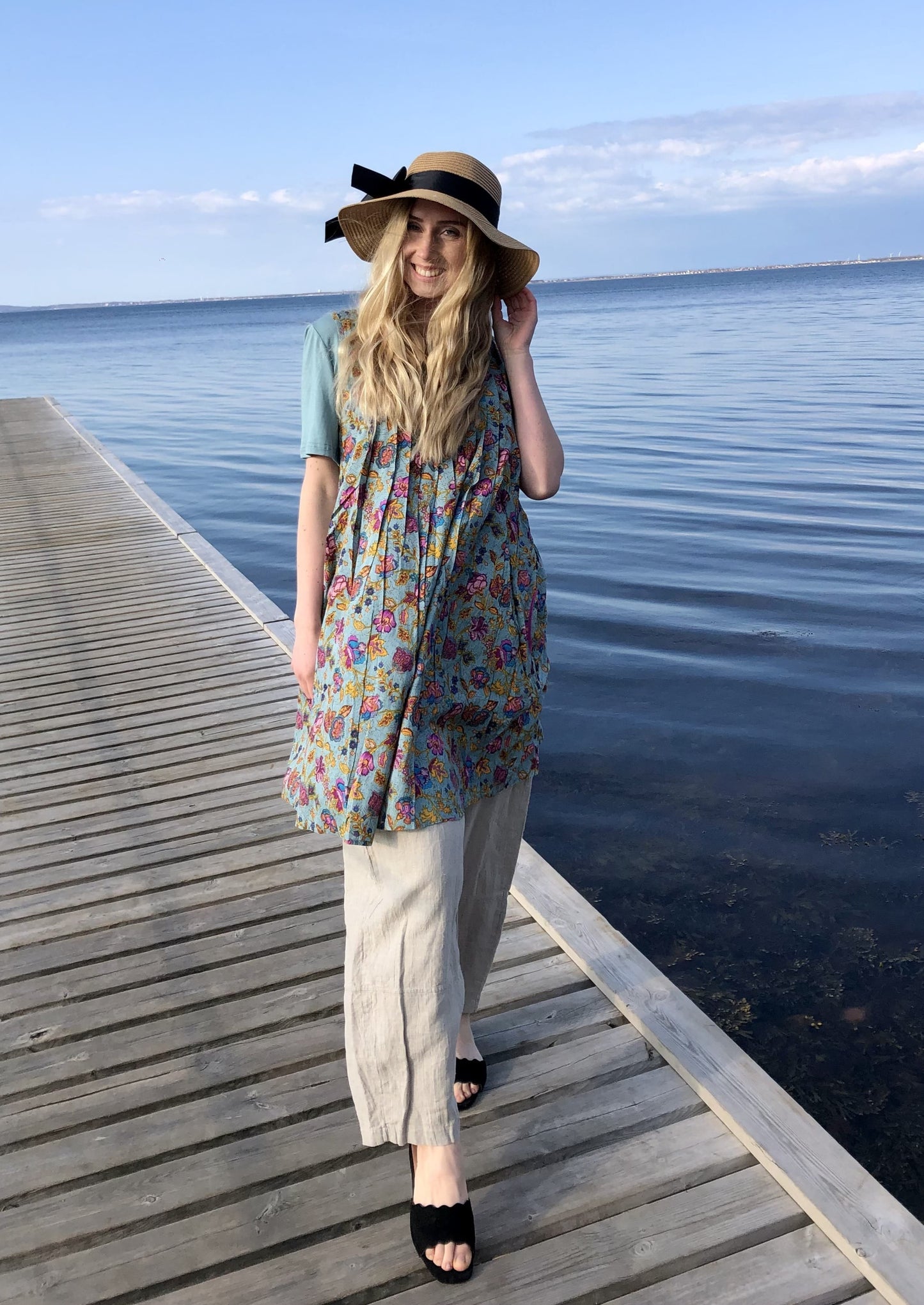 Blå samba Tunika fra Himalaya