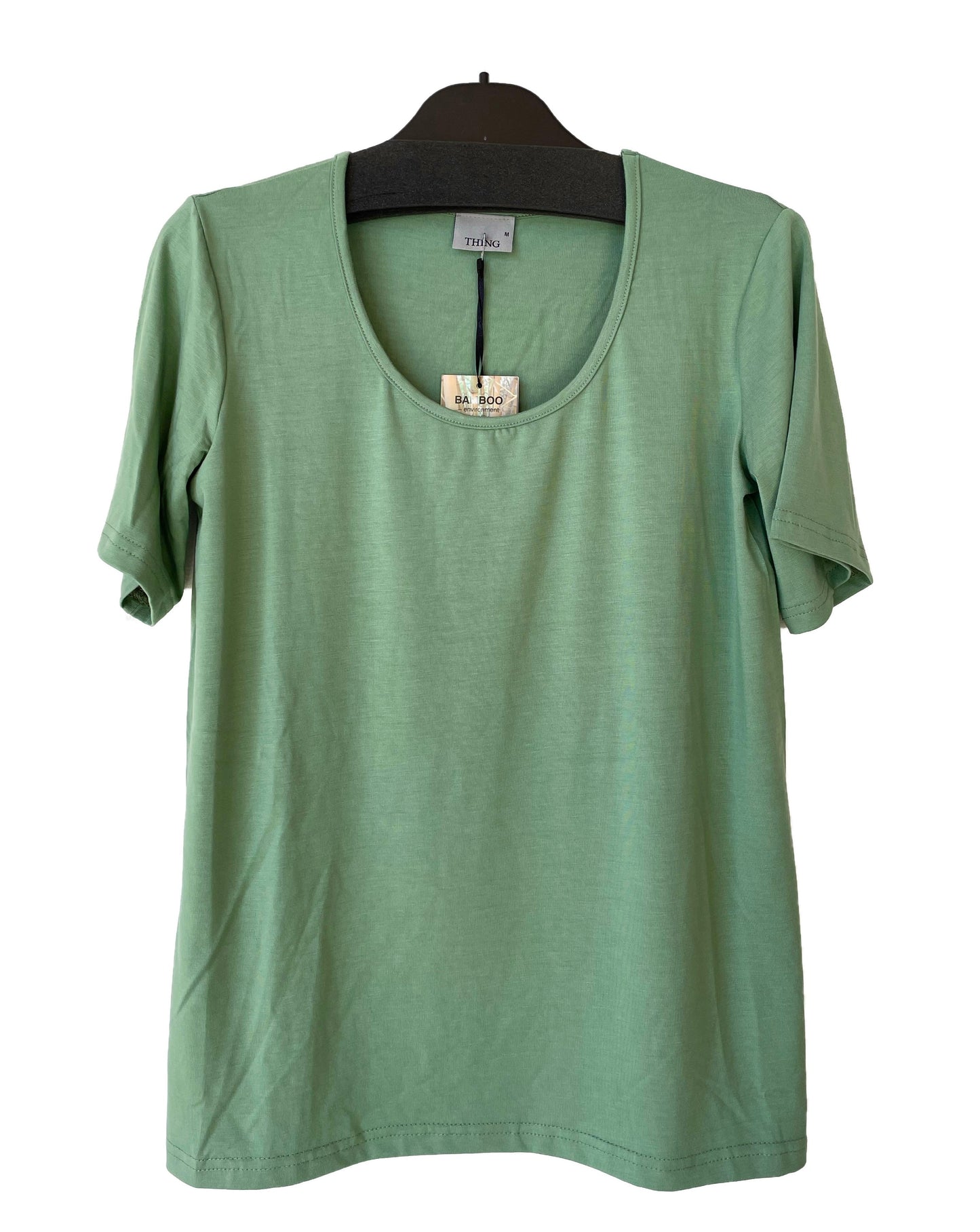 Grøn Bambus T-shirt fra THING