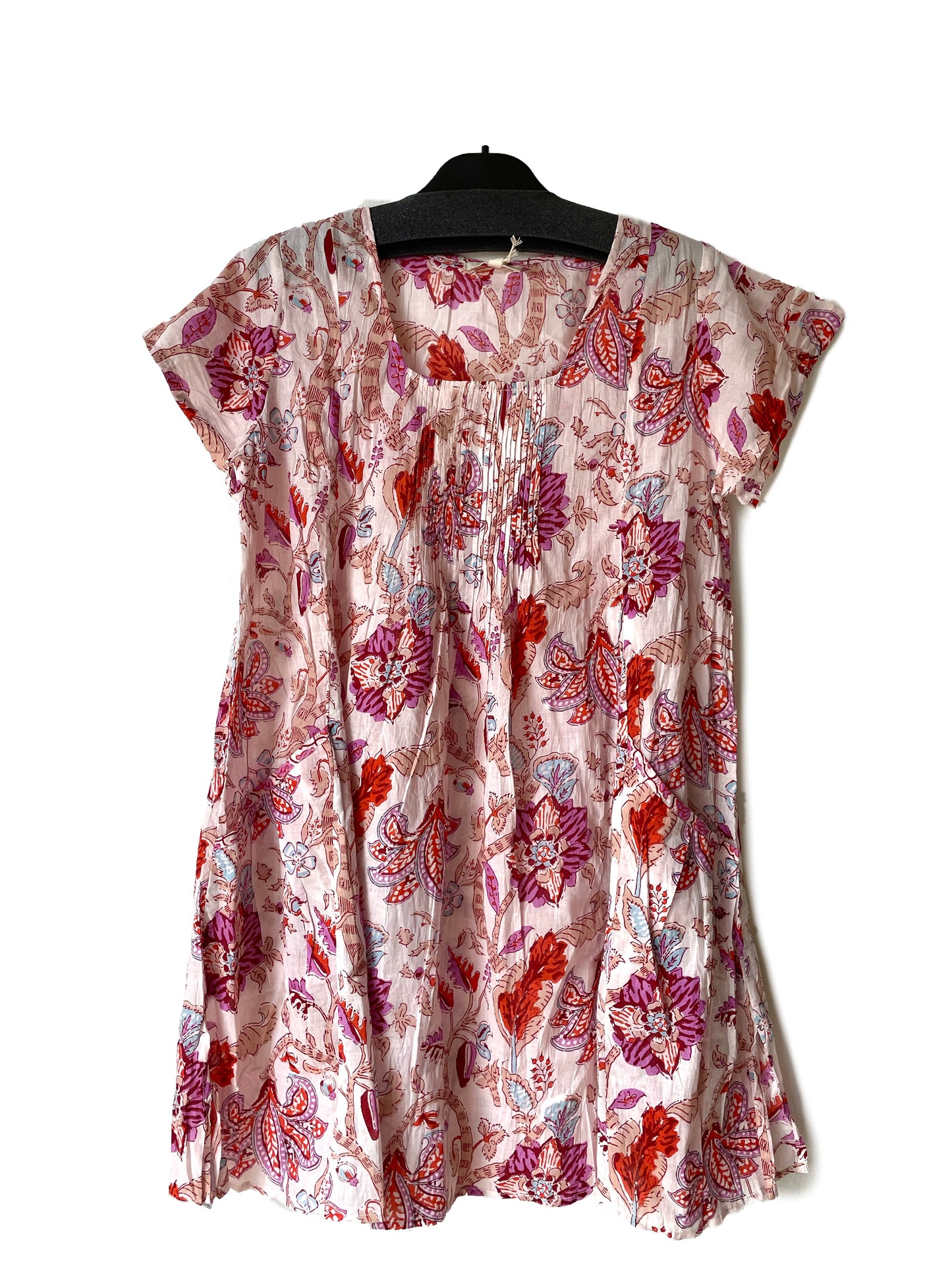 sommerkjole med blomster
