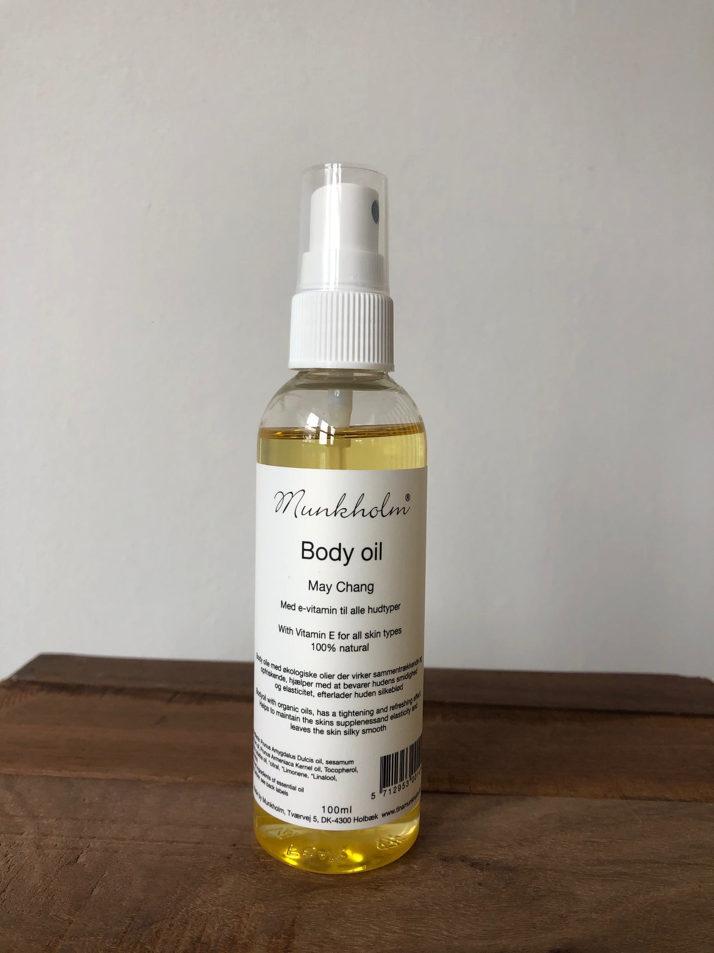 Munkholm Body oil May Chang