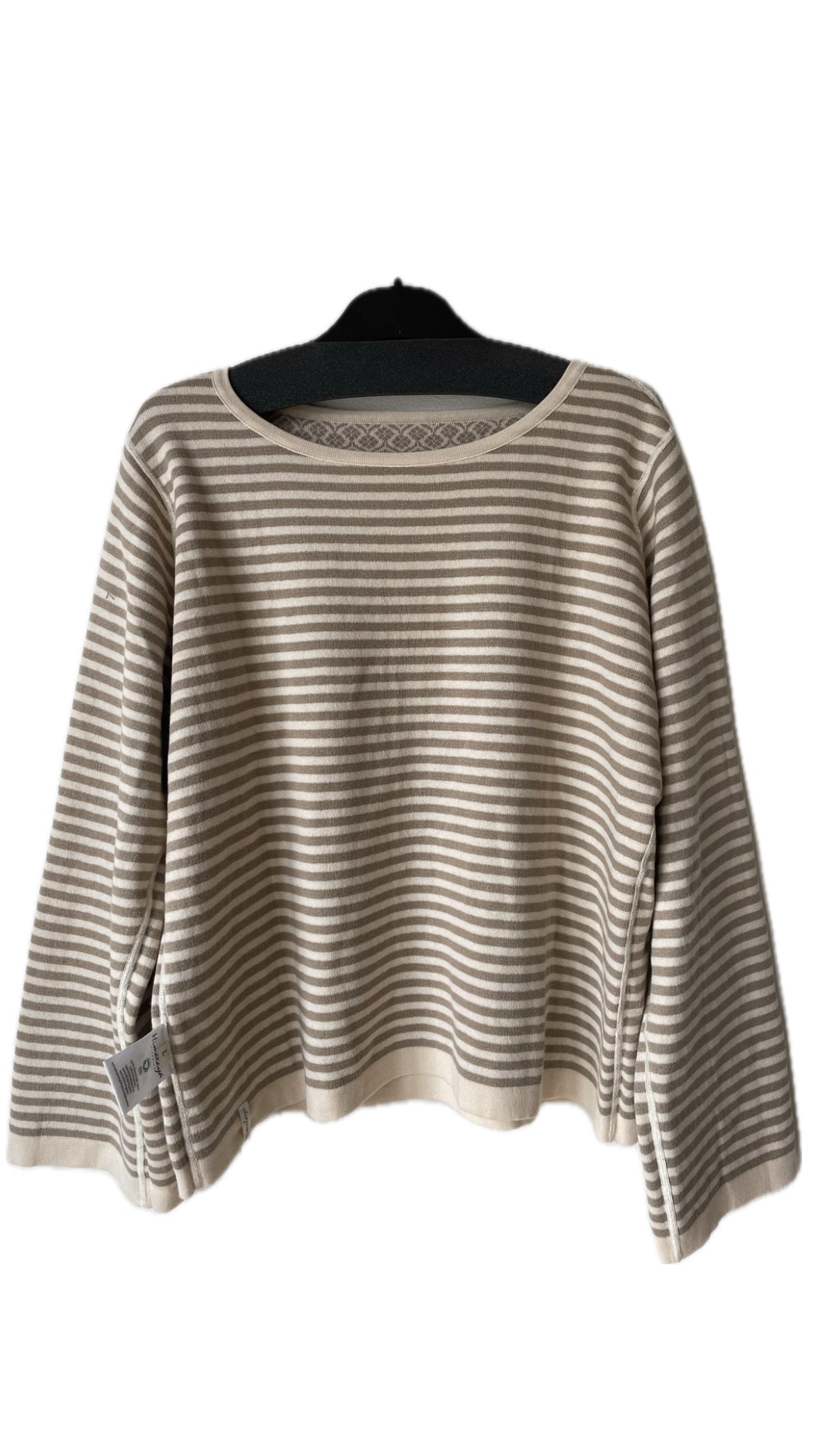 Økologisk rosa bomuldstrøje i dobbeltdesign fra Himalaya